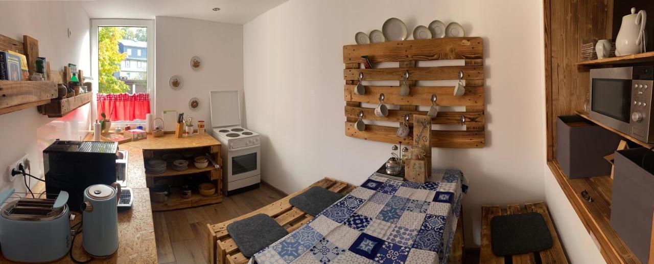 Ferienwohnung Haasen Lauscha Buitenkant foto